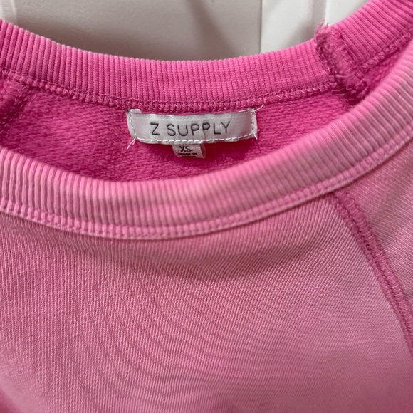 Pink Crewneck Gradient Sweatshirt - Picture 2 of 3